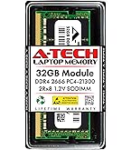 A-Tech 32GB DDR5 5600MHz PC5-44800 CL46 SODIMM 2Rx8 Dual Rank 1.1V